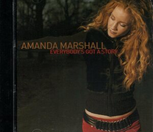 Amanda Marshall★アマンダ・マーシャル★Everybody’s Got A Story★輸入盤