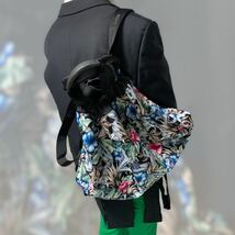 Dior Homme ディオールオム 空山基 コラボ 2WAYリュック バックパック 花とセクシーロボット_画像2