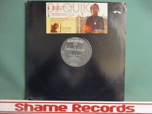 DJ Quik ： Streets Iz Callin' 12'' c/w Quik's Groove VII (( West Coast / West Side Westside / G-Rap GRap G Rap / 落札5点で送料無料