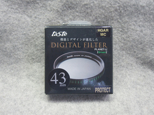 △テイスト ミラーレス用レンズフィルター プラネットU MC PROTECT 43mm グリーン△#LF-026