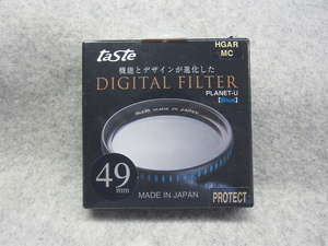 △テイスト ミラーレス用レンズフィルター プラネットU PROTECT UV 49mm ブルー△#LF-040