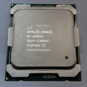 動作品確認済 第5世代CPU 10コア/20スレッド ★ INTEL SR2R7 XEON E5-2630 V4(2.2GHz/10C/20T/Broadwell) FCLGA2011 #2824-K