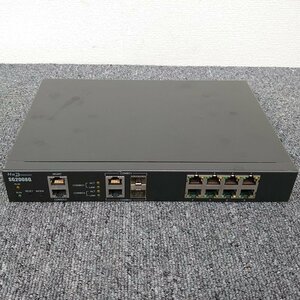 △ HDN SG2008G L2セキュリティスイッチ 本体のみ 通電確認と初期化済み 現状品 ▽