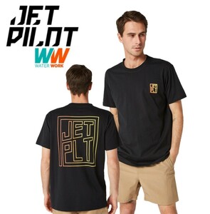 ジェットパイロット JETPILOT 2022 Tシャツ メンズ マリン 送料無料 リニア SS Tシャツ LINEAR SS TEE W22602 ブラック/レッド M
