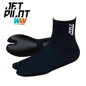 ジェットパイロット JETPILOT マリンソックス 送料無料 JP 3MMジャージ ブル サーフソックス(タビ) JJ21204 S(25cm) サーフィン SUP 保温