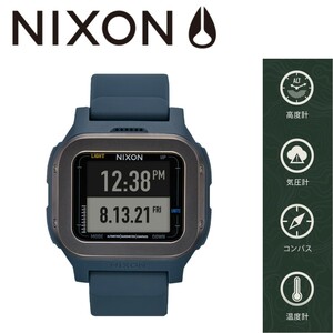 ニクソン NIXON 腕時計 マリン 送料無料 レグルス エクスペディション ネイビー A1324307-00 100m防水 アウトドア キャンプ
