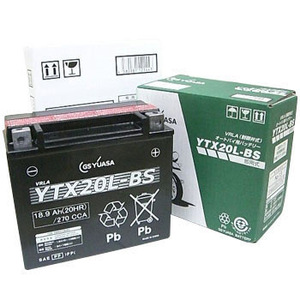 YUASA バッテリー YTX20L-BS カワサキ SEADOO '16用