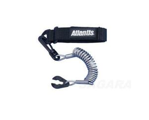 アトランティス Atlantis ランヤードキット マジックテープ付き Kawasaki用 カワサキ シルバー A2096PF テザーコード 水上バイク