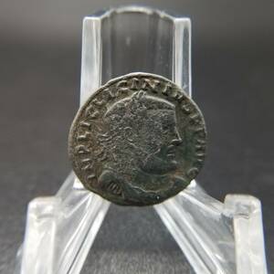 古代ローマ コイン ブロンズ 銅貨 神 ニケ アンティーク 発掘品 出土品 古銭 M16