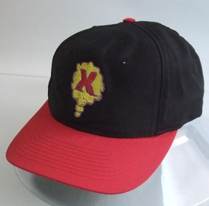 VINTAGE 当時物 90s X 「Country at War」CAP キャップ 帽子 フリーサイズ ビンテージ RARE 入手困難 L.A.PUNK パンク ロック バンド 