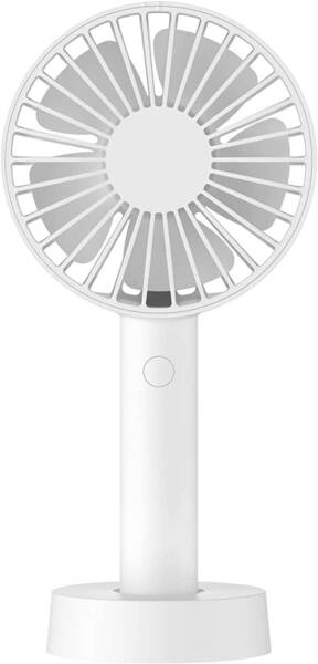 携帯扇風機 手持ち/卓上両用 ハンディファン ミニ扇風機 扇風機 小型強風 軽量 静音設計 USB充電式