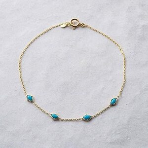  Agete agete Dreamy Dreamy K10 bracele turquoise breath 