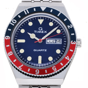 [. talent head office ]TIMEX Timex Timex Q( Pepsi ) [*21 year domestic buy ] TW2T80700 wristwatch men's DH68380