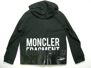 定18万■サイズ3■モンクレールGENIUS FRAGMENT SKAスカ新品 本物コーチジャケット/パーカー/藤原ヒロシ/MONCLERジーニアス/フラグメント黒