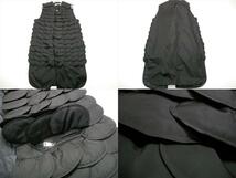 定32万■サイズ1(女性S-M相当)モンクレールGENIUS NOIR KEI NINOMIYA IRIDIUMロングベスト/ナイロンベスト新品レディースMONCLERジーニアス_画像8