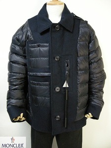 サイズ3(XL-XXL)新品モンクレール C/クレイググリーンTYRION/Pコート型ダウンジャケット/メンズ/CRAIG GREEN GENIUS MONCLER Cダウンコート