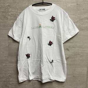 TTT_MSW　ティー　Tシャツ　S　ホワイト　【中目黒b04】