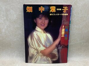 中葉子写真集 週刊プレイボーイ特別編集 幻視の牡丹 遠藤正撮影　1983　CGC2486