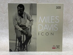 中古3CD　ICON　マイルス・デイヴィス　輸入盤　YAE778