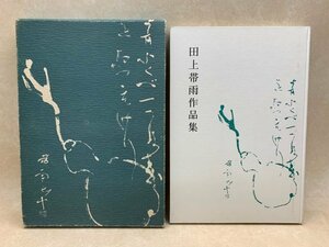 田上帯雨作品集　昭和53　古稀書展　CGD1961