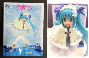  new goods unopened amusement Hatsune Miku figure original winter clothes ver.