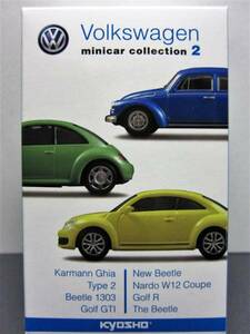 ◎京商2015☆フォルクスワーゲン ミニカーコレクション2★VolksWagen Nardo W12 Coupe ブラック★KYOSHO1/64