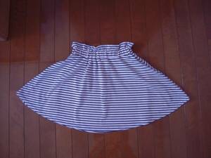 * border pattern. miniskirt S size *