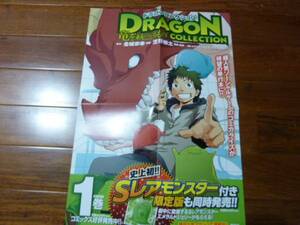 ドラゴンコレクション告知ポスター　竜を統べるもの　芝野郷太