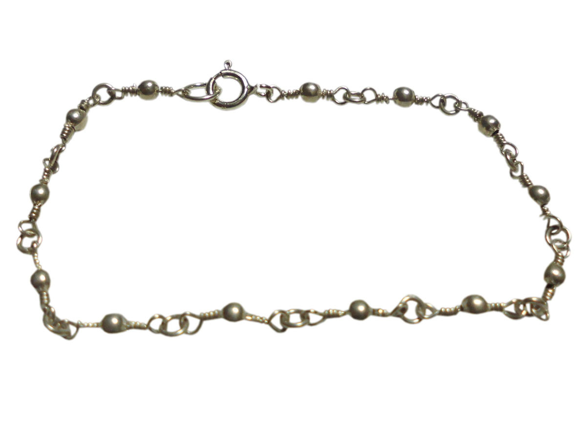 ■☆Handmade accessories Silver bracelet (HDB-18), bracelet, Bangles, bracelet, Silver
