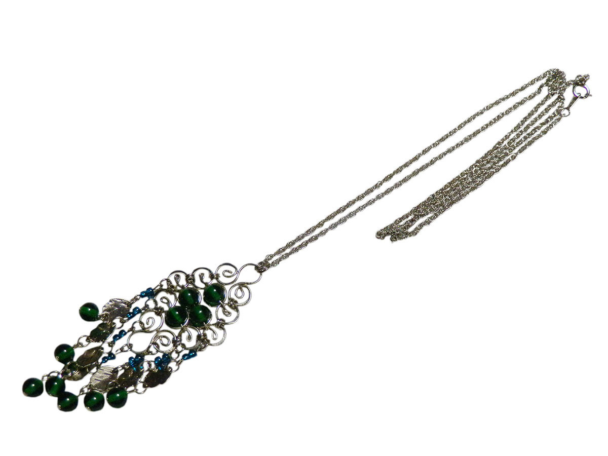 ■Handgefertigte Dussel-Halskette (BUC-18), Accessoires für Damen, Halskette, Anhänger, Andere