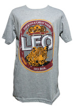 ■☆アジアン衣料　コットン・タイTシャツ(LEO　BEER)　Lサイズ（OT-21-L）_画像1