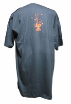 ■☆アジアン衣料　コットン・仏像Tシャツ　XLサイズ　瞑想ヨガ（BUT-23）_画像4