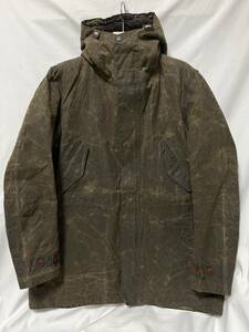 2014 BARBOUR x DEPARTMENT-B DEPT(B) MILLS ワックスドコットン フィールドパーカー L (M-7-5)