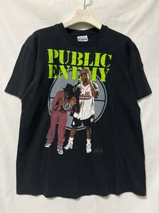 VNDS 1991 PUBLIC ENEMY APOCALYPSE 91...THE ENEMY STRIKES BLACK Tシャツ L (M-7-6)