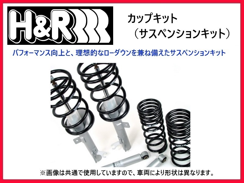 H&R カップキット BMW 3シリーズクーペ E36 325i/328iカブリオレ BJ25/BK28 40929-1