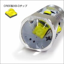 T10 LED バルブ プロジェクターレンズ 12V24V兼用 25W 白 2個セット (231) メール便送料無料/23_画像5