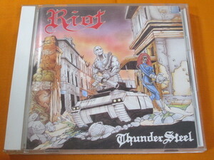 ♪♪♪ ライオット RIOT 『 ThunderSteel 』 国内盤 ♪♪♪