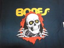 JB即決 POWELL PERALTA パウエル RIPPER リッパー ノゾキボーンズ ロングスリーブ ロンT 紺 Mサイズ　新品 80 90 THRASHER VANS SANTA CRUZ_画像4