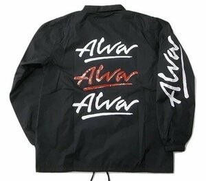 JB即決 ALVA SKATES TONY ALVA トニーアルバ TRIPLE LOGO トリプルロゴ コーチジャケット 黒 　ブラック Sサイズ 新品