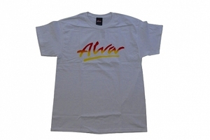 JB即決 ALVA トニーアルバ TONY ALVA O.G FADE LOGO オリジナル フェードロゴ Tシャツ WHITE　白xグラデーション Lサイズ 新品