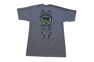 JB即決 POWELL PERALTA パウエル STEVE SAIZ TOTEM スティーブ サイズ Tシャツ 灰 アスレチックヘザーグレー Lサイズ 新品 USA 90