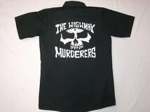 JB即決　ジョニービー別注！　新品　THE HIGHWAY　MURDERERS　ハイウェイマーダース　ワークシャツ　黒　Mサイズ　新品_画像1