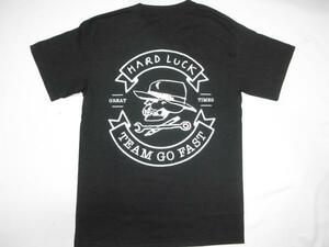 JB即決★ HARDLUCK ハードラック GREAT TIMES リボンロゴ Tシャツ 黒 Lサイズ　新品 JASON JESSEE ゴンザレス ジェイソンジェシー