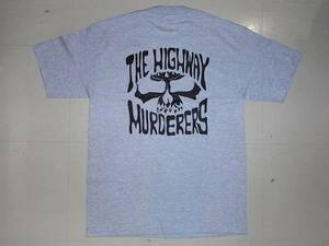 JB即決 THE HIGHWAY MURDERERS ハイウェイマーダース Tシャツ　灰 ヘザーグレー Sサイズ　新品　JASON JESSEE ジェイソン ジェシー