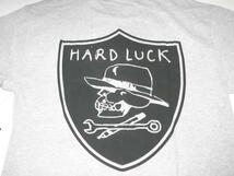 JB即決★ HARDLUCK ハードラック HARDSIX エンブレム ロゴTシャツ　ヘザーグレー 灰 Sサイズ　新品_画像6