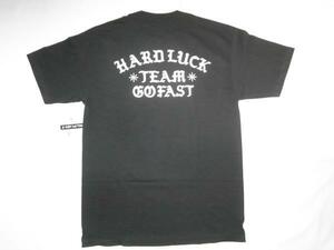 JB即決　HARDLUCK ハードラック オールドイングリッシュロゴ Tシャツ 黒 Sサイズ　新品