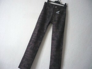  half-price and downward * total pattern stretch pants Denim S tight thin 