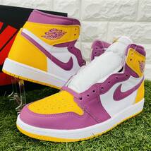 ナイキ エアジョーダン 1 レトロ ハイ OG ブラザーフッド NIKE AIR JORDAN 1 RETRO HIGH AJ1 メンズスニーカー 27.5cm 送料込 555088-706_画像2