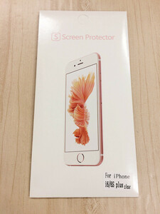 【激安・お得Film】液晶保護フィルム iPhone6Plus / 6sPlus 5.5インチ用 ソフト透明タイプ　ScreenProtector-film