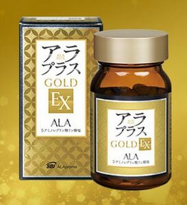 新品・未開封◆アラプラス ゴールドEX (６０粒入り)～５-ALA ５-アミノレブリン酸～